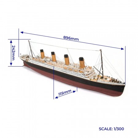 14009 TITANIC 1:300